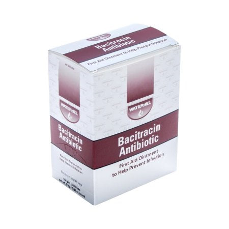 First Aid Antibiotic - Water Jel Bacitracin Zinc Ointment 0.9 Gram Individual Packet